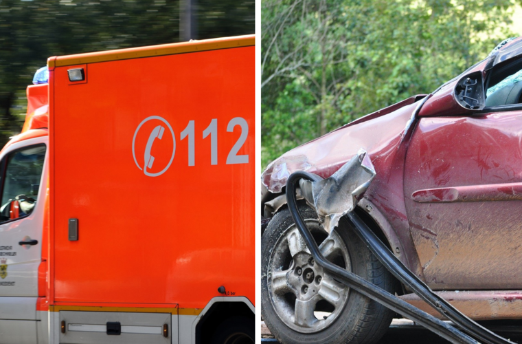 Kronach: Auf Müllauto geprallt und gegen Fahrzeug geschleudert - zwei Verletzte bei Unfall