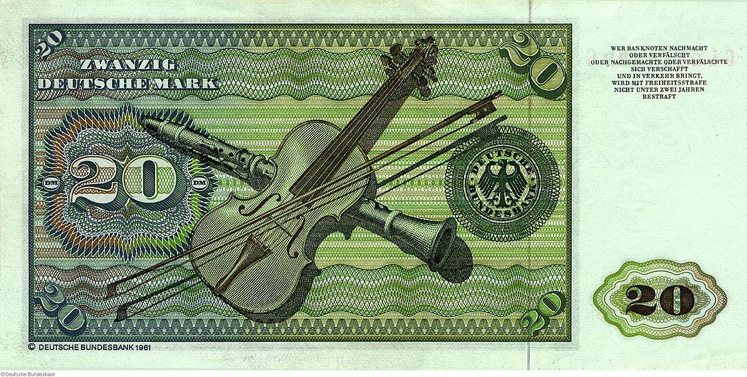Deutsche Mark - Banknoten ab 1961