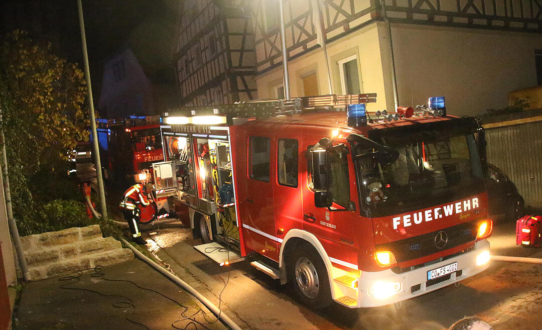 Großeinsatz in Autenhausen: 12 Feuerwehrmänner verletzt