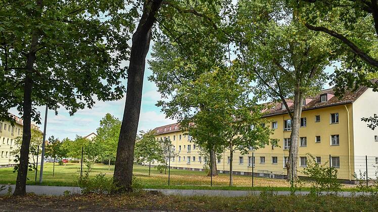 Eine weitläufige Siedlung auf dem Gelände der ehemaligen US-Kaserne  wird in Bamberg für die Ankereinrichtung Oberfranken genutzt.