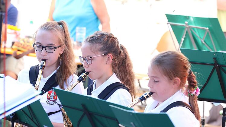 Viel Musik gab es beim kleinen  Wilden Sommer in Wildflecken. Foto Sebastian Schmitt