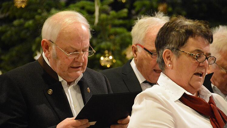 Die Singgemeinschaft Diebach-Windheim Foto: Elisabeth Assmann