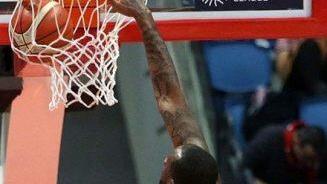Cliff Alexander, hier bei einem Dunking, kam diesmal nicht so zum Zug. Der Amerikaner erzielte acht Punkte und holte nur einen Rebound.  Foto: Basketball-Chammpions-League
