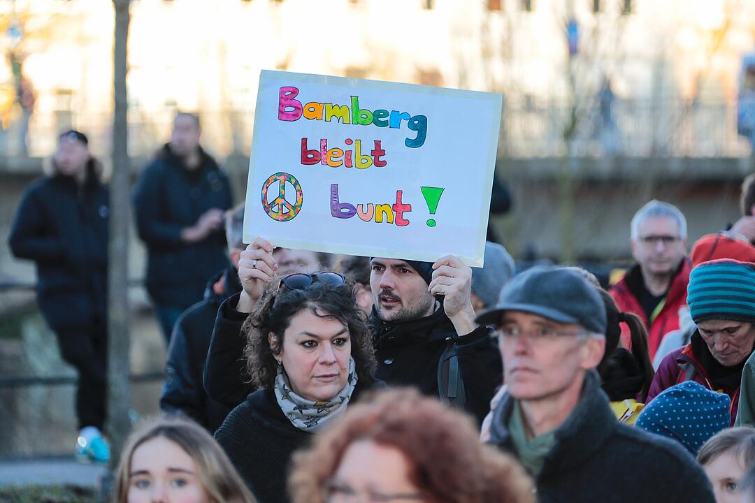 Fest der Demokratie, III. Weg und Anti-Nazi-Demonstrationen in Bamberg