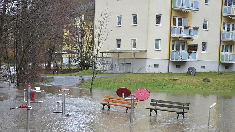 Der Spielplatz an der Röden in Neustadt.