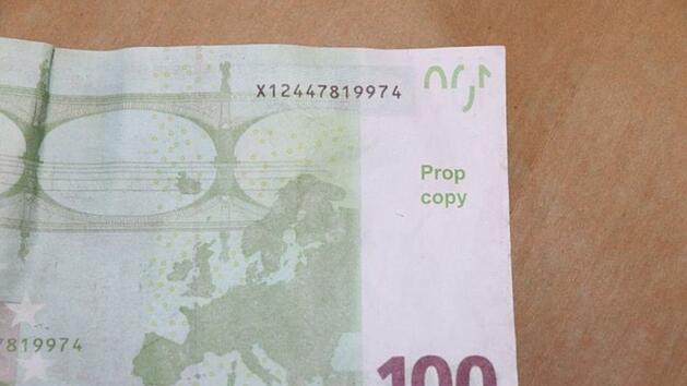 Foto: "Prop-copy"-Falschgeld