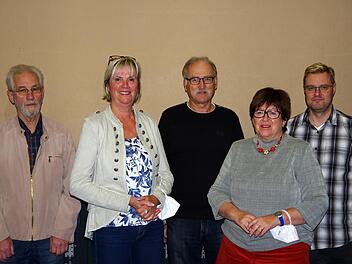 Der Vorstand des Vereinsrings Bad Kissingen: (von links) Alfred Meisner, Dagmar Ziegler, Manfred Stenke, Sybille Balonier-Werner und Carsten Scheuring.