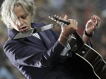 Bob Geldofs bekanntestes Lied ist "Do They Know It's Christmas", der Song zum "Band Aid"-Projekt. Am 16. Juli tritt der 63-jährige Ire in Kulmbach auf. Foto: Fredrik von Erichsen/dpa