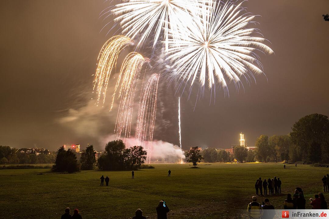 Abschlussfeuerwerk Michaelis Kirchweih 2015
