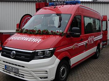 Mit dem neuen Mehrzweckauto hat die  Feuerwehr Zeil ein weiteres modernes Einsatzfahrzeug bekommen.  Christian Licha