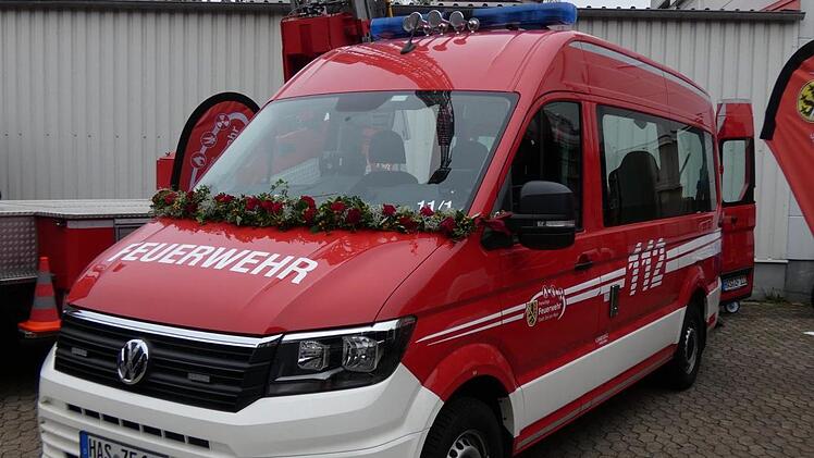 Mit dem neuen Mehrzweckauto hat die  Feuerwehr Zeil ein weiteres modernes Einsatzfahrzeug bekommen.  Christian Licha