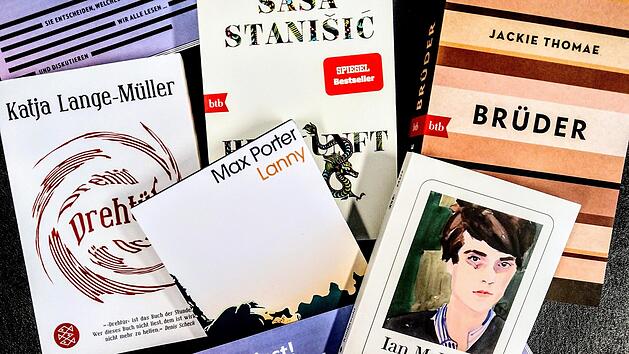 "Coburg liest": f&uuml;nf Romane stehen zur Auswahl.