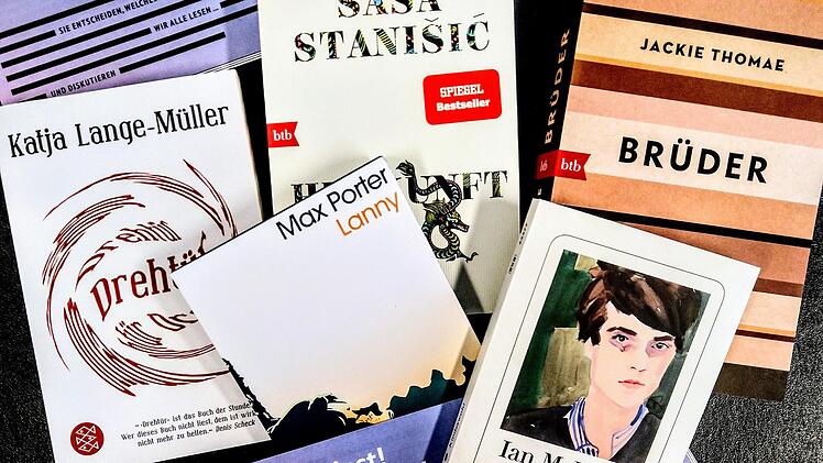 "Coburg liest": fünf Romane stehen zur Auswahl.