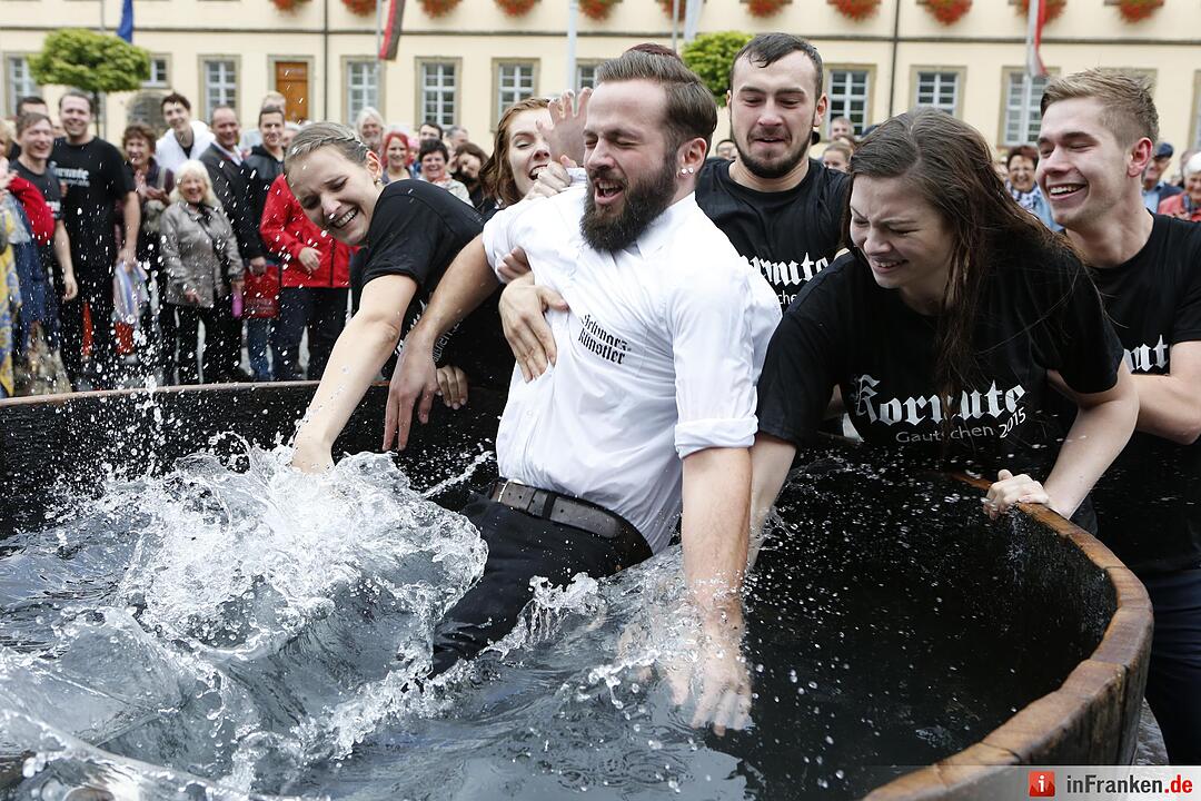 Gautschfeier 2015 der Mediengruppe Oberfranken in Bamberg