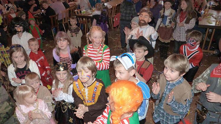 Faschingsfeiern sind bei Kindern sehr beliebt. Foto: rei/Archiv