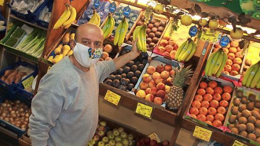 Nasir Güler öffnete seine "Obstkiste" gerne für die Marktbesucher.