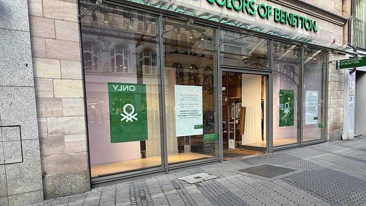 Nürnberg: Benetton-Filiale in der Innenstadt schließt bald