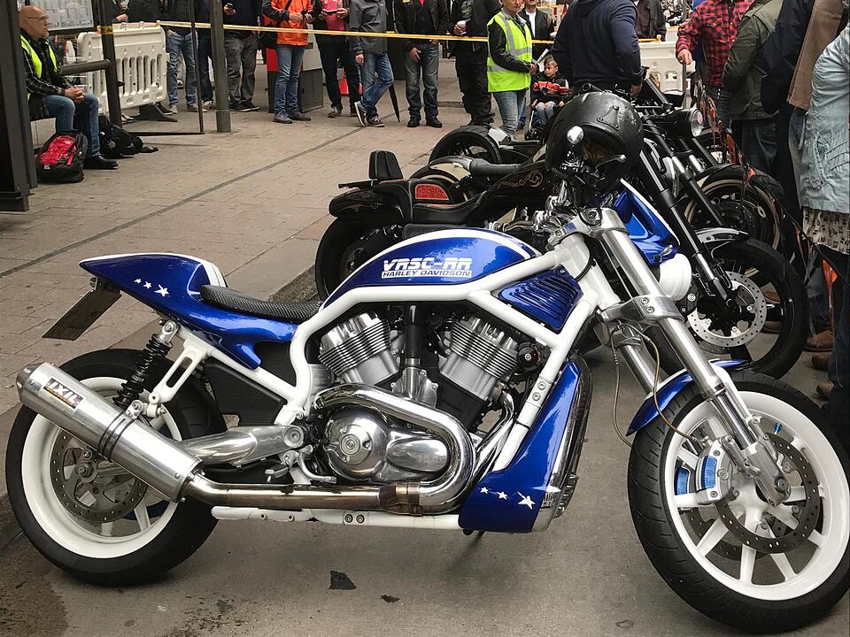 Harley-Davidson-Treffen in Hamburg