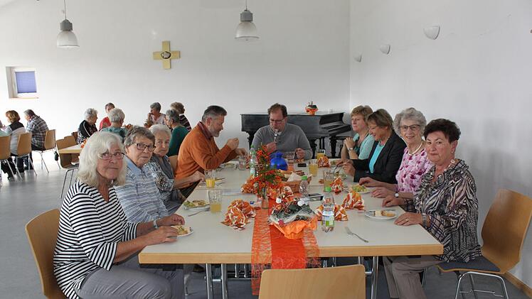 Nach dem Training wurde genossen.