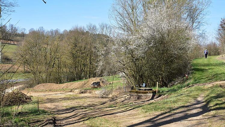 Der neue Radweg mutet teilweise idyllisch an. Foto: Uschi Prawitz