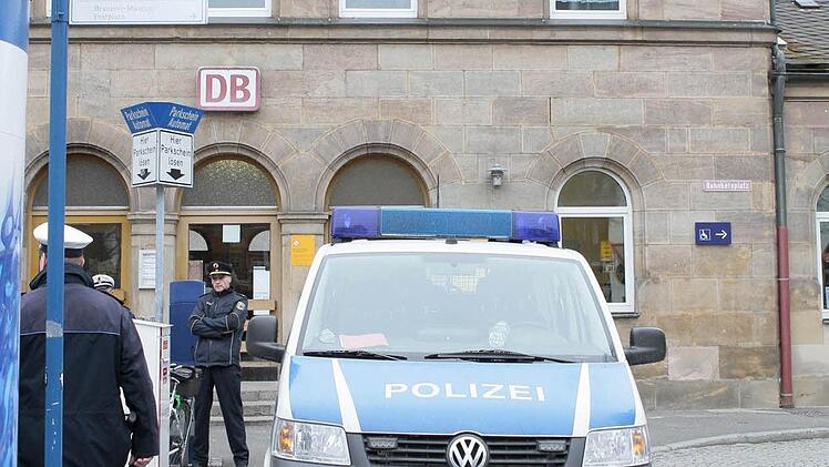 Derzeit ist es am Kulmbacher Bahnhof relativ ruhig. Foto: Archiv/Jochen Nützel