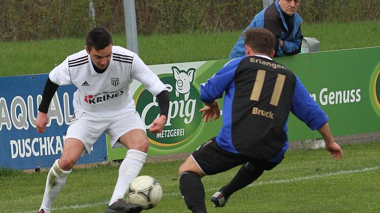 Der schnelle Firat Güngör (links) und seine Sander Mannschaftskameraden wissen, dass ihnen gegen den TSV Kleinrinderfeld nur ein Sieg weiterhilft.