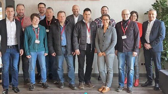 Landwirte und Rewe-Vertreter waren zufrieden mit dem Gesprächsverlauf. Foto: privat