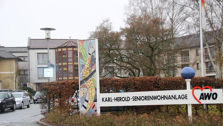 Die Karl-Herold-Seniorenwohnanlage in der Brenkstraße in Kulmbach.Foto: Katrin Geyer