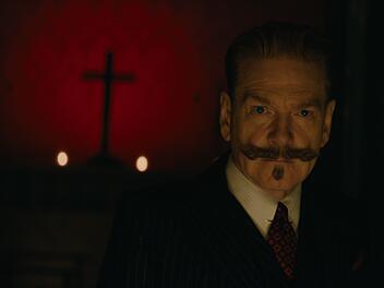 In "A Haunting in Venice" schl&uuml;pft Oscargewinner Kenneth Branagh zum dritten Mal in die Rolle des Meisterdetektivs Hercule Poirot.