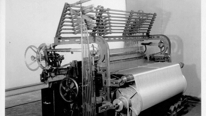 In den 50er-Jahren baute man auch Webstühle wie diesen.  Foto: Maschinenfabrik Fischer