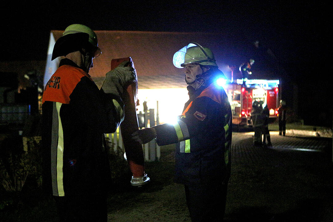 Kreis Coburg: Feuer in Dachstuhl