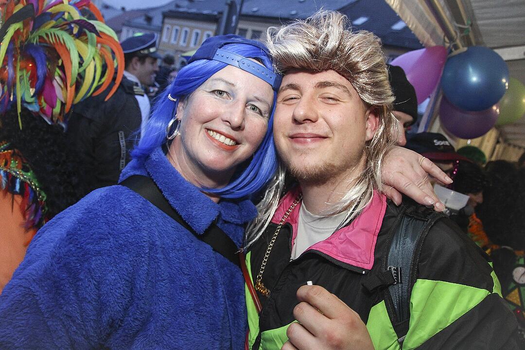 Narrentreiben in Stadtsteinach 2024