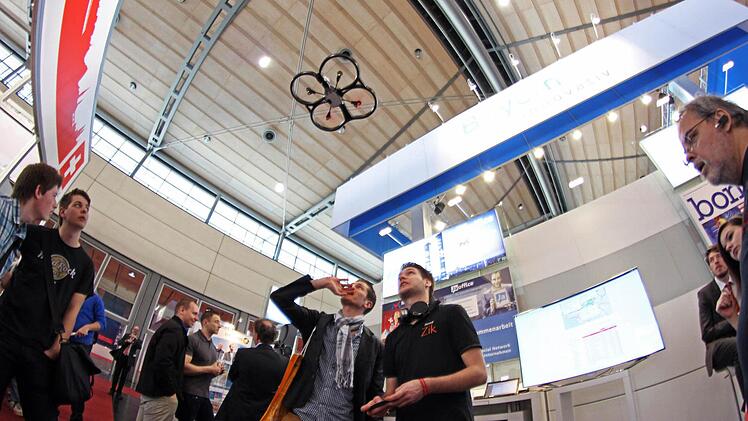 Impressionen von der Cebit 2014 in Hannover. Foto: Tobias Stich