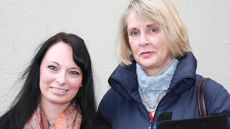 Ulrike Lemaire (rechts) freut sich auf Unterstützung durch Christina Vogel.  Foto: Edgar Bartl