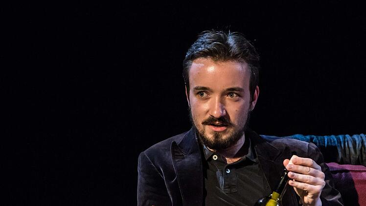 Freistaat Coburg" in der Reithalle: neue Mitglieder des Schauspiel-Ensembles stellen sich vor: Thomas Kaschel.Foto: Jochen Berger