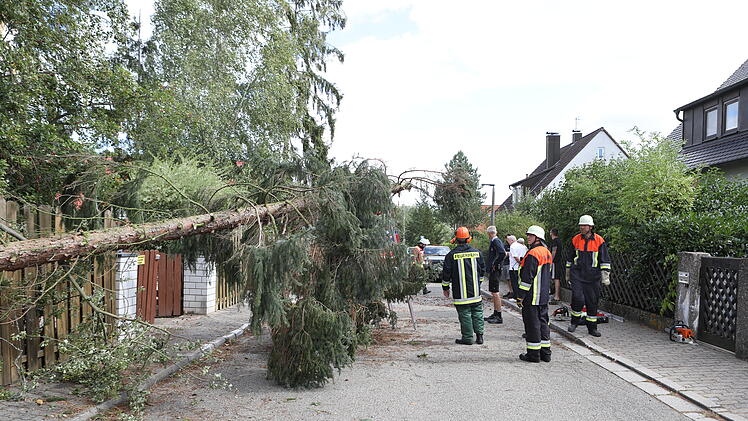 Sturmschäden Mittelfranken