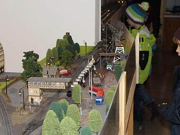 Staunende Blicke gab es beim Tag der offenen Tür in Bad Brückenau. Foto: Eisenbahnfreunde