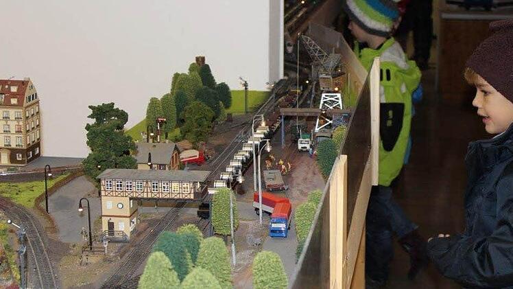 Staunende Blicke gab es beim Tag der offenen Tür in Bad Brückenau. Foto: Eisenbahnfreunde