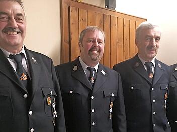 Gold gab es für (von links): Lothar Kraus, Georg Schneider, Reinhard Hembacher, Harald Hergenröder.  Fotos: Petra Heurich