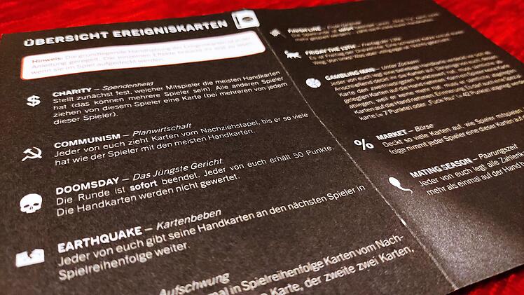 Spiele-Test "Frantic": das hinterhältige Kartenspiel