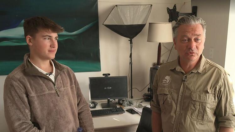 In wenigen Tagen müssen Samuel (links) und Olaf voneinander Abschied nehmen.