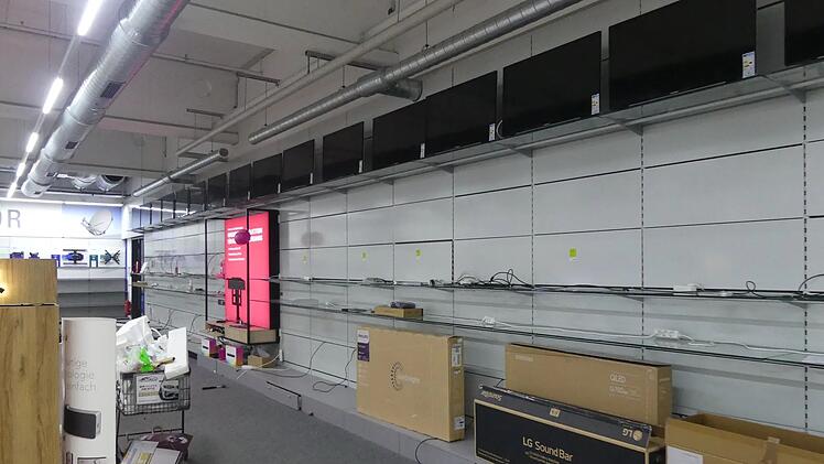 Expert-Filiale in Forchheim für immer geschlossen - Versteigerung läuft