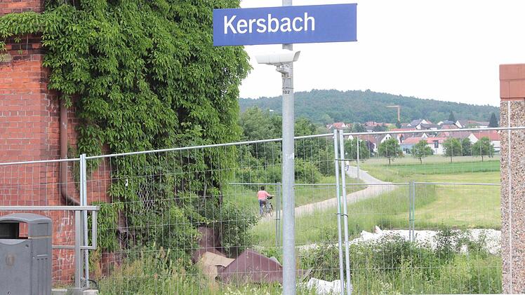 In der Nähe des Kersbacher Bahnhofes spielte sich die Sexualstraftat ab. Foto: Andreas Oswald