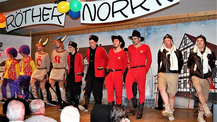 Faschingssitzung der Burkardrother Sängervereinigung Foto: Sigismund von Dobschütz