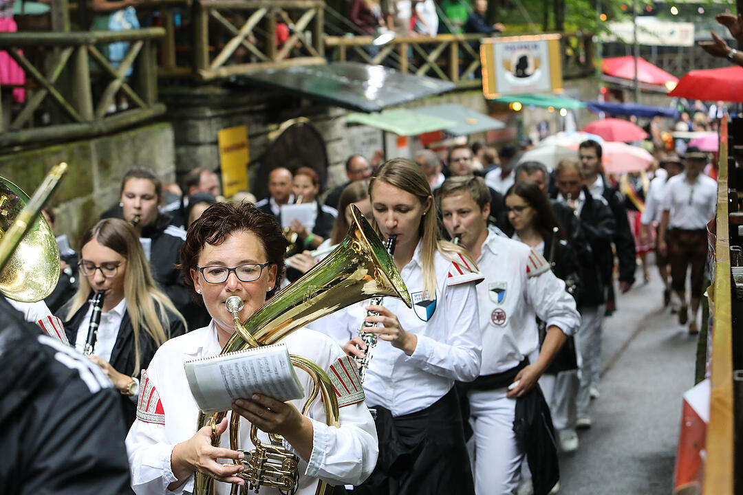 Forchheim; Annafestumzug; Annafeststimmung; Foto: Barbara Herbst