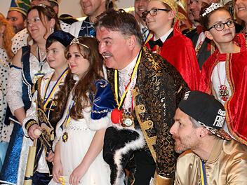 Faschingsempfang im Landratsamt. Foto: Jürgen Gärtner