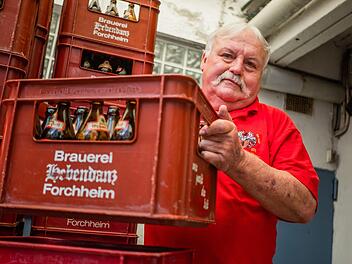 Wo ist das ganze Leergut hin? Genügend Annafest-Bier hätte Brauer Fritz Hebendanz. Nur fehlen Flaschen fehlen, um es abzufüllen. Lea Schreiber