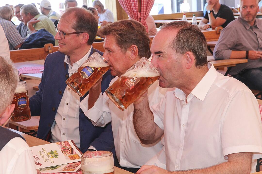 Beste Stimmung bei der 71. Kulmbacher Bierwoche