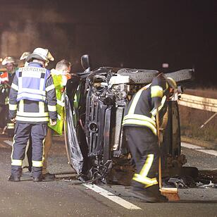 Zwei Unfälle auf A73 mit sechs Verletzten