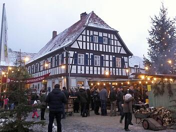 Vorweihnachtliche Stimmung in Jesserndorf Foto: p
